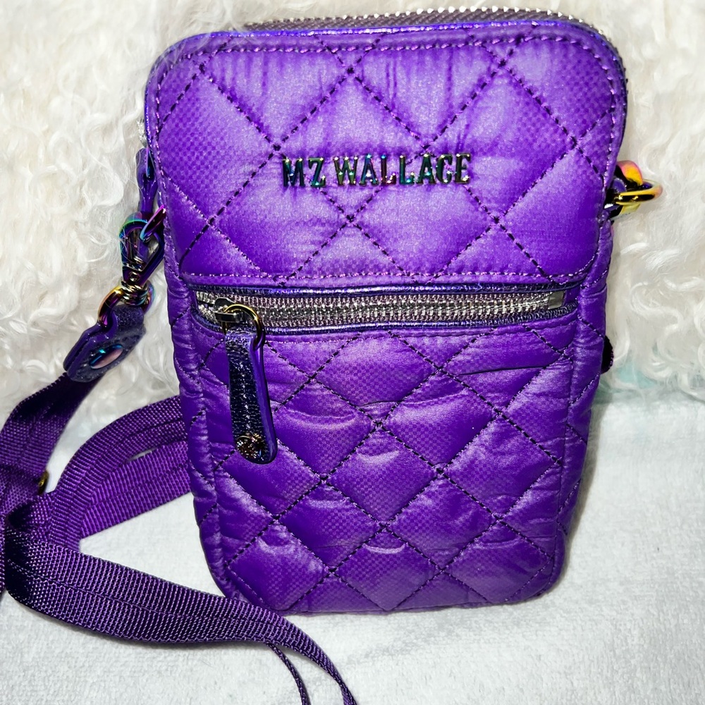 MZ WALLACE MICRO CROSBY IN PURPLE